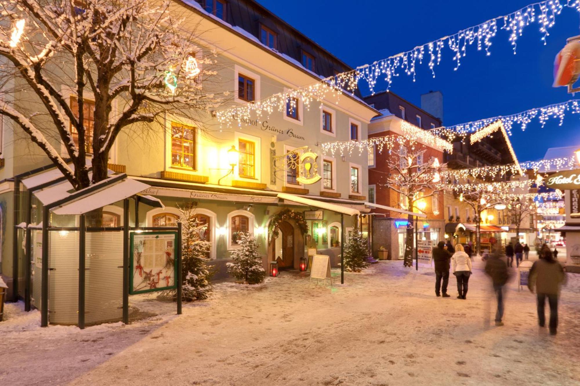 Hotel Gruener Baum เซลล์อัมเซ ภายนอก รูปภาพ